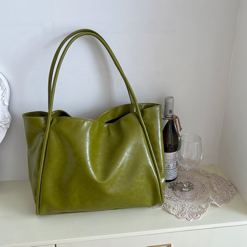 Luxury Bags Affordable - 2026年新作レディース大容量ショルダーバッグ 女性向けお手頃価格卸売ハンドバッグ 女性用シンプル高級デザイナーバッグ