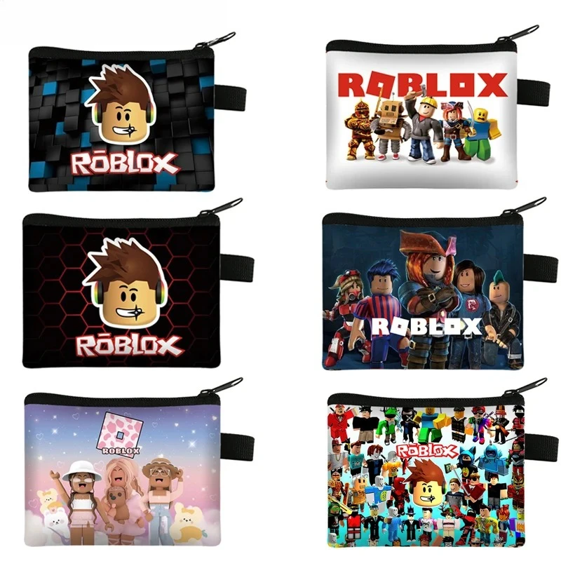 Accordion Wallet Zip - 新しい Robloxs 小銭入れ財布かわいい漫画アニメポータブルマネーコイン収納袋かわいいミニカード財布キーオーガナイザーギフト