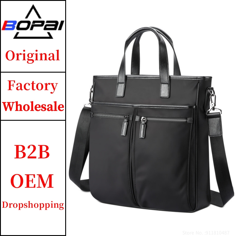 Luxury Bags That Fit Laptop - Bopai-男性用ラップトップブリーフケース,防水,耐久性,高級,卸売,工場