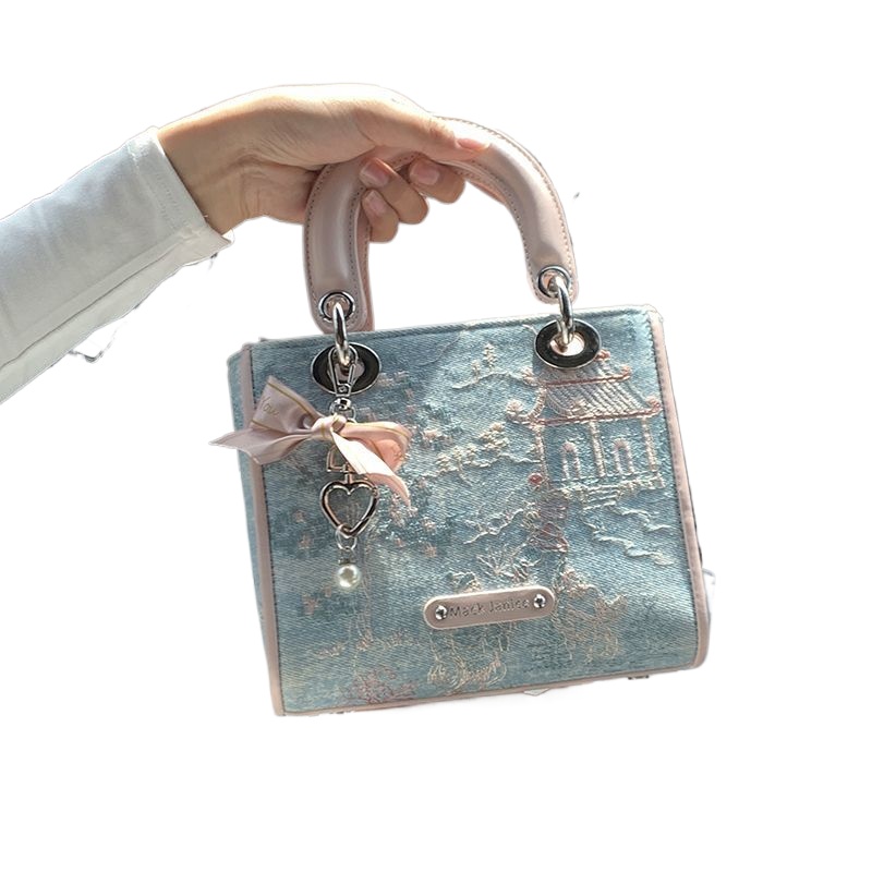 Luxury Bags Levels - 高級感のあるライトラグジュアリー、コントラストカラー、民族風バッグ、レディース新作人気刺繍ハンドバッグ、トレンド感溢れる高級感