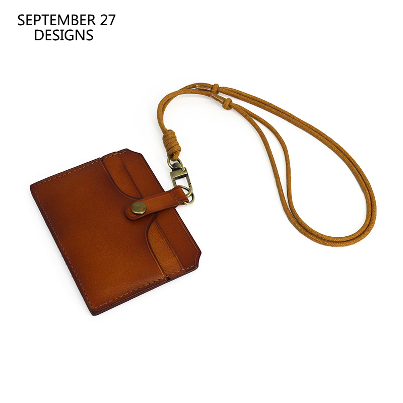 Luxury Bags Coach - idバッジ用オフィスワーク本物lether高級アイデンティティバッジバッグネックストラップクレジットカード財布リールバスidカードセット
