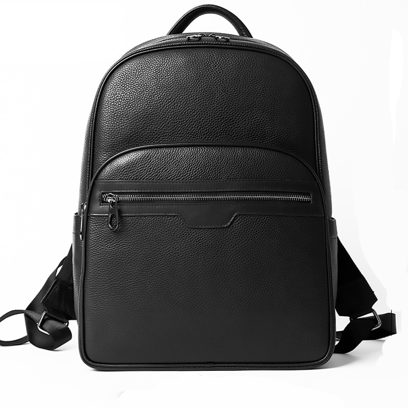 Luxury Bags That Fit Laptop - 男性用本革バックパック,本物の天然皮革の学生用バックパック,男の子用の豪華なラップトップバッグ,新しいブランドのファッション