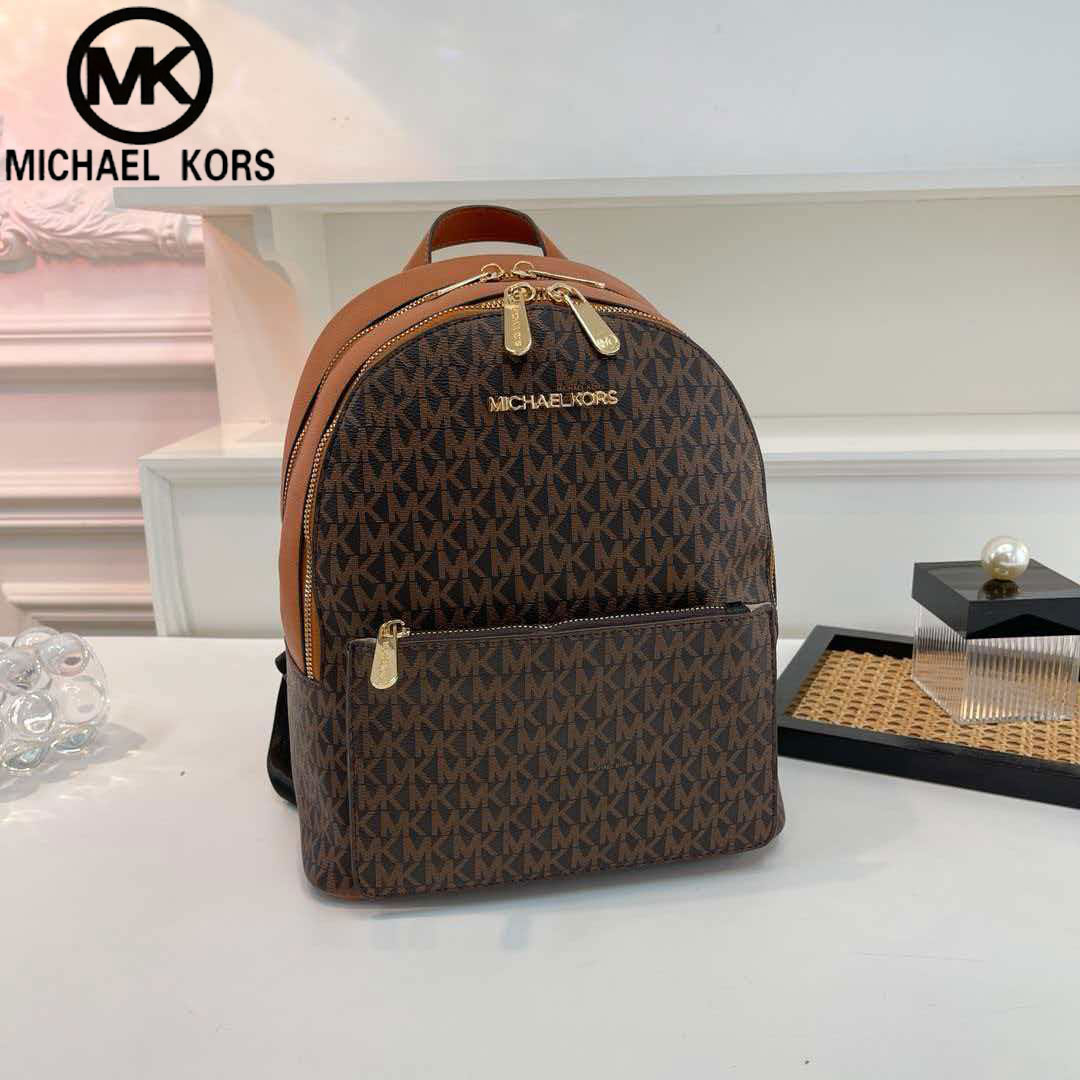 Luxury Bags Michael Kors - マイケルコース シーラシリーズ 2026 新しいファッションアーバンレディース大容量カジュアルトラベルバックパック、シンプルなPVC素材、防水