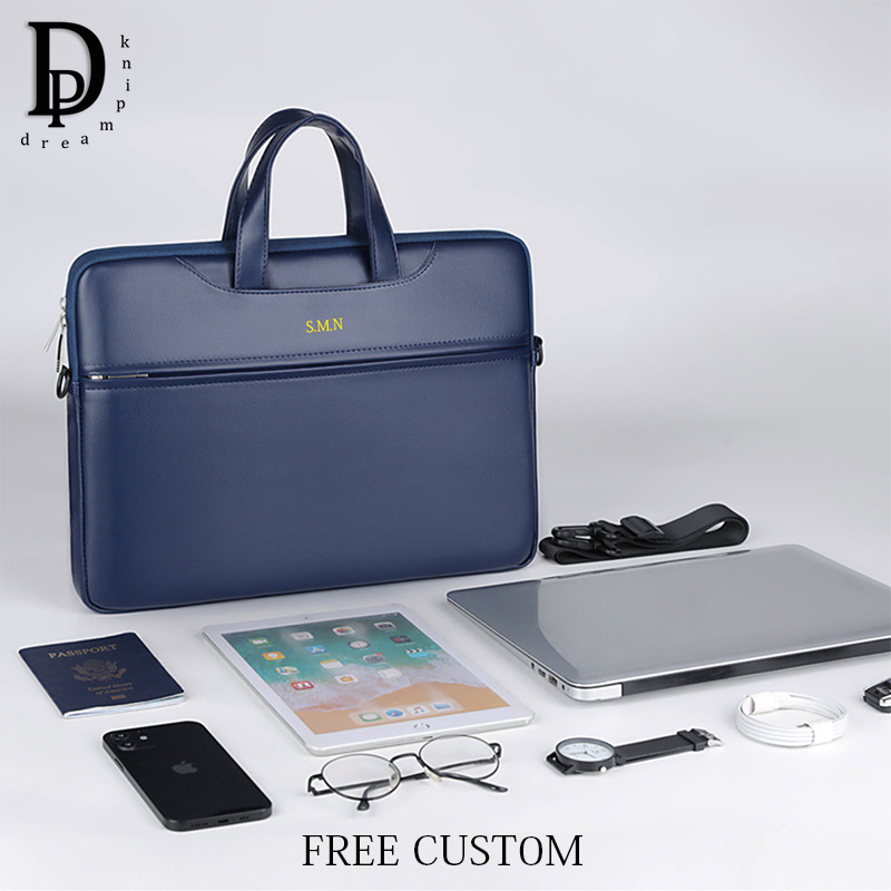 Luxury Bags That Fit Laptop - 男性と女性のためのPUレザービジネスブリーフケース,大容量,オフィスラップトップ,ファッショナブル,カスタム名,高級ブランド,トートバッグ,女性のハンドバッグ