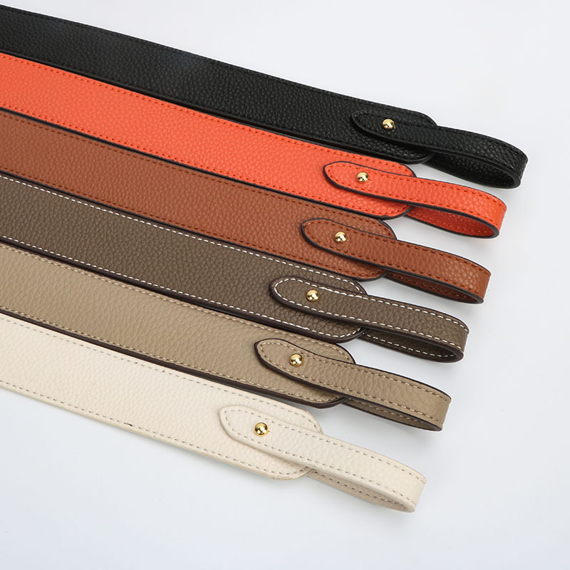 Belt Bag Leather Wide - 牛革バッグストラップ H バッグ女性ハンドバッグハンドルワイドベルトショルダークロスボディバッグストラップ本革ストラップバッグ部分カスタム