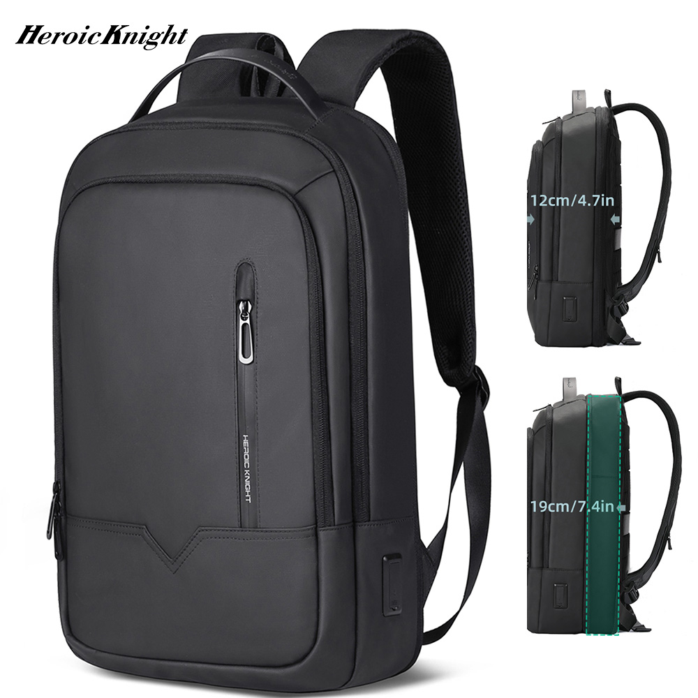 Luxury Bags That Fit Laptop - ヒーローナイト-男の子用ラップトップバックパック,防水ランドセル,USB充電,高級,仕事中,スリムな男性