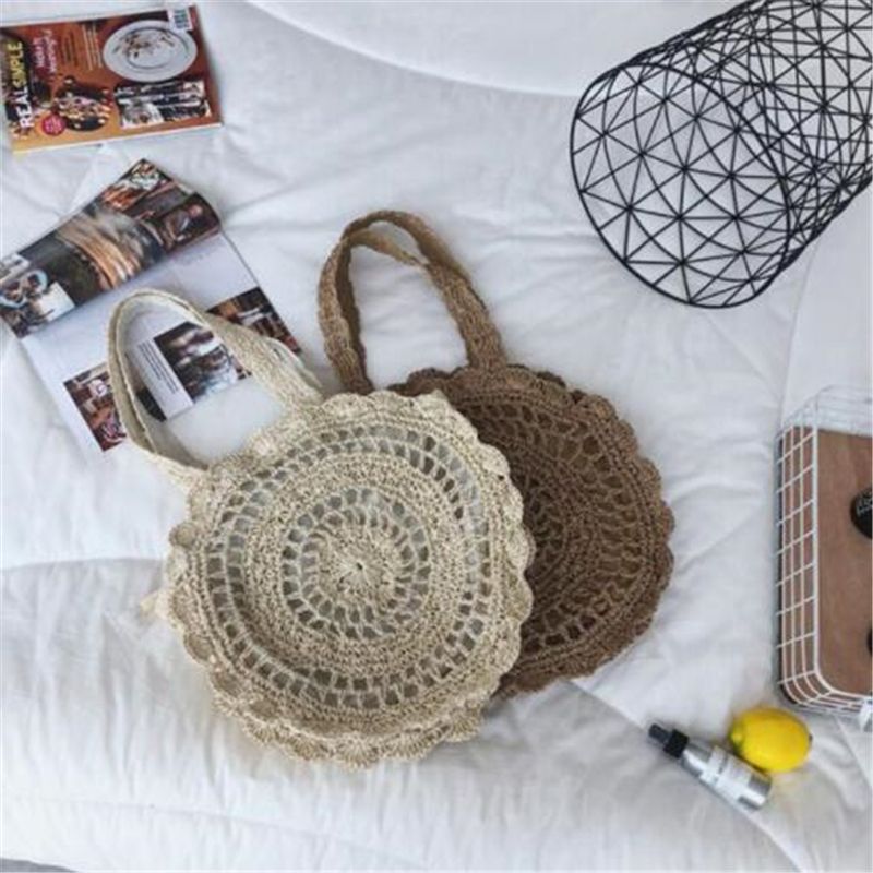 Bohemian-女性のためのボヘミアンストローハンドバッグ - Luxury Beach Bags Ysl のレビューと価格
