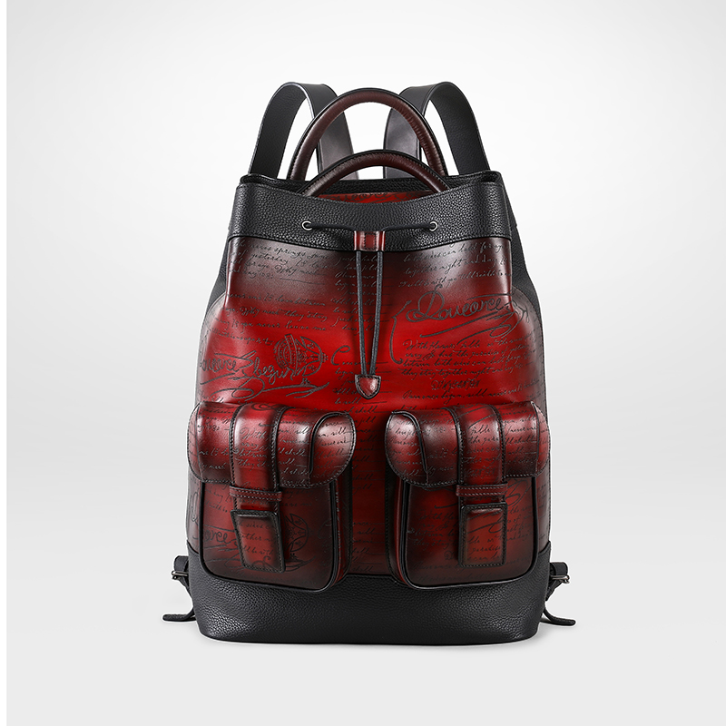 DIMY 2025 メンズバックパック 本革製 大容量 ビジ - Luxury Bags Made In China のレビューと価格