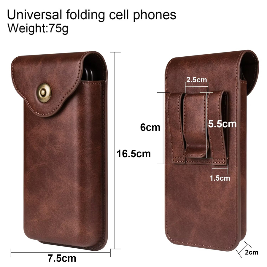 Samsung Galaxy Z Fold 7/Fold 6 - Belt Bag Leather Wide のレビューと価格