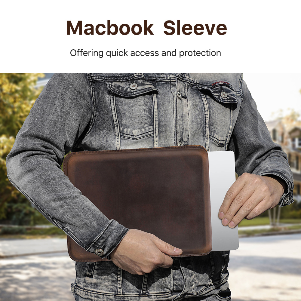高級本革ラップトップスリーブケース MacBook Air  - Luxury Bags That Fit Laptop のレビューと価格