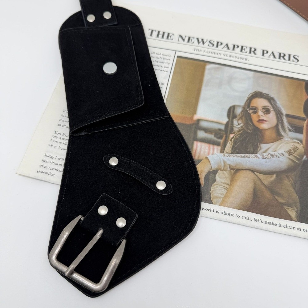 ウエスタンカウボーイスタイルPUピンバックルウエストバンド合 - Belt Bag Leather Wide のレビューと価格