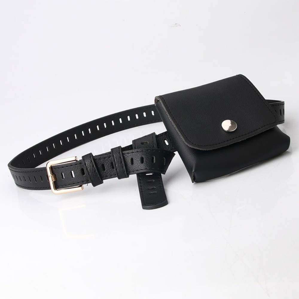 ギフト PU レザー女性用ウエストバッグ調節可能なストラップ - Belt Bag Leather Wide のレビューと価格