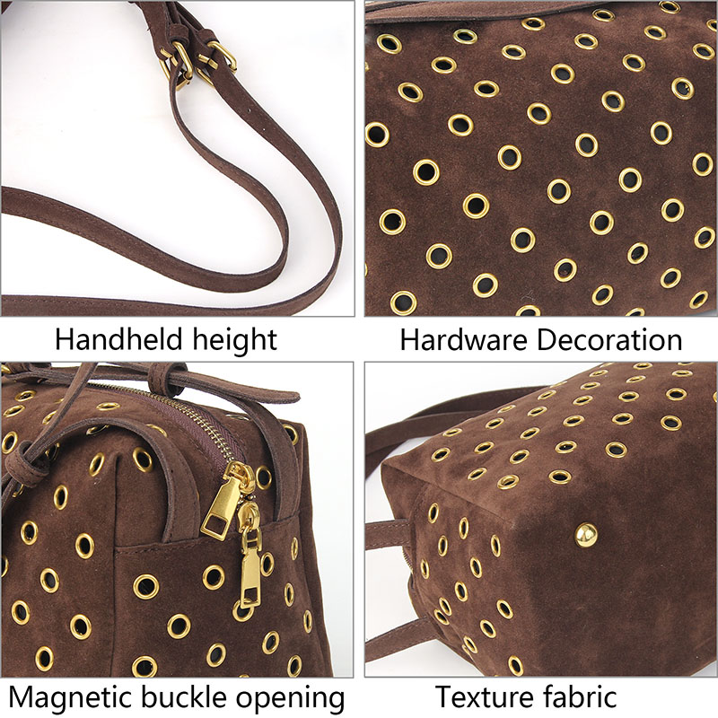 新しいハイエンド高級文学スタイルショルダーバッグ模造スエード - Luxury Bags Coach のレビューと価格