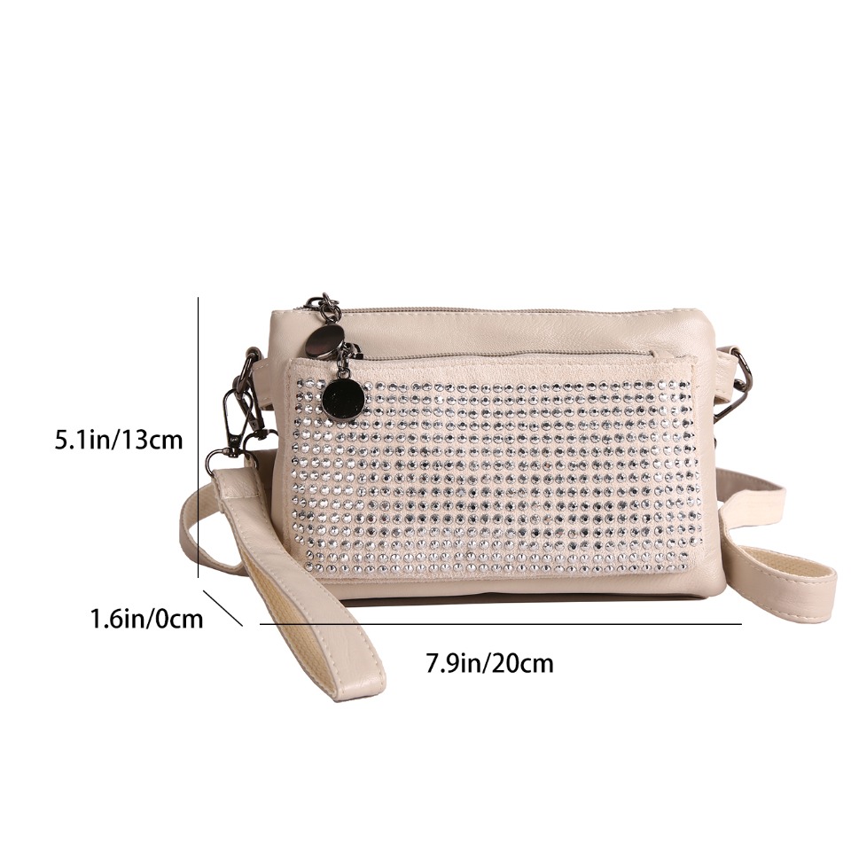 カスタマイズされた A レベルのラインストーンスパークリング - Luxury Bags Levels のレビューと価格