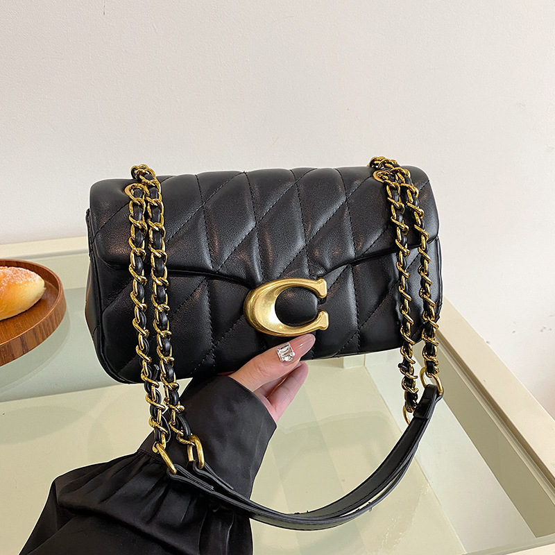 レディースヴィンテージレザークロスボディバッグ、調節可能な取 - Luxury Bags Coach のレビューと価格