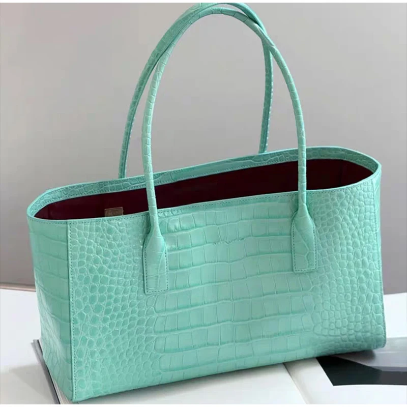クロコダイル柄エンボス加工トップハンドルハンドバッグ、高級グ - Luxury Bags Coach のレビューと価格