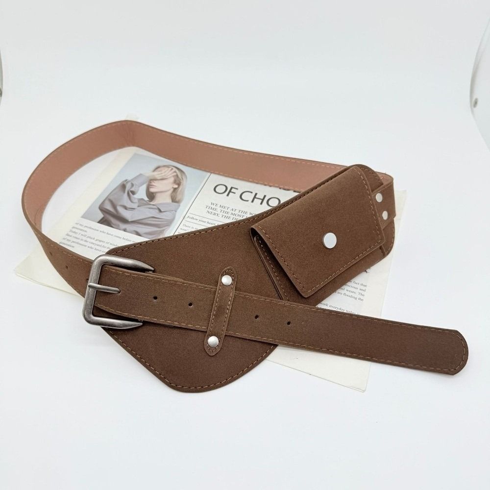 ウエスタンカウボーイスタイルPUピンバックルウエストバンドワ - Belt Bag Leather Wide のレビューと価格