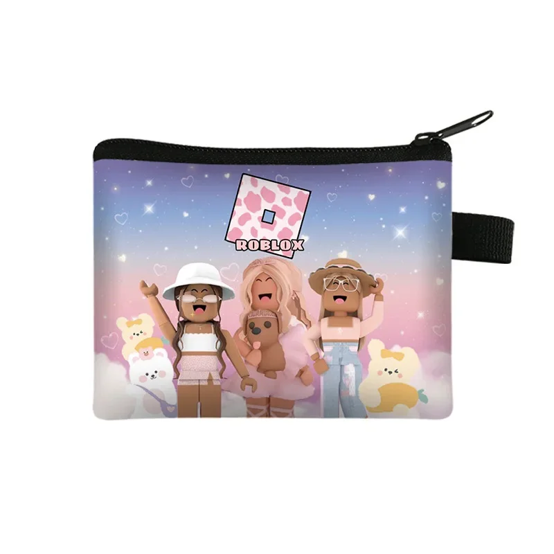 新しい Robloxs 小銭入れ財布かわいい漫画アニメポータ - Accordion Wallet Zip のレビューと価格