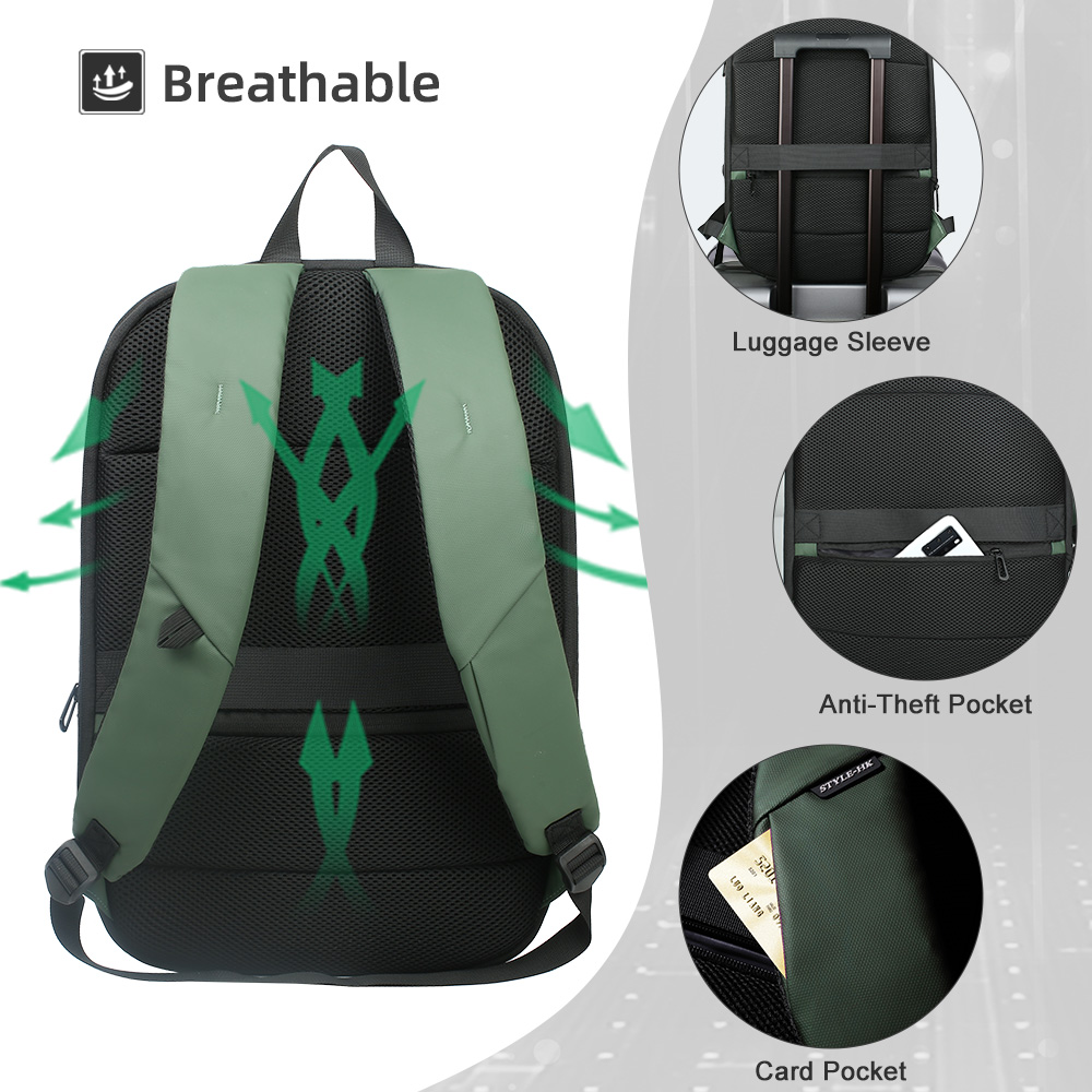 ヒーローの騎士-USB付きのビジネスバックパック、ジッパー付 - Luxury Bags That Fit Laptop のレビューと価格