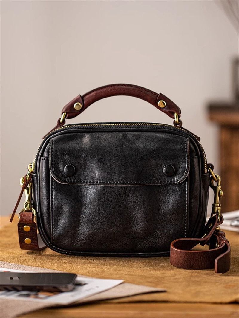 PNDME ファッションデザイナー手作り本革メンズスモールシ - Luxury Bags Made In China のレビューと価格