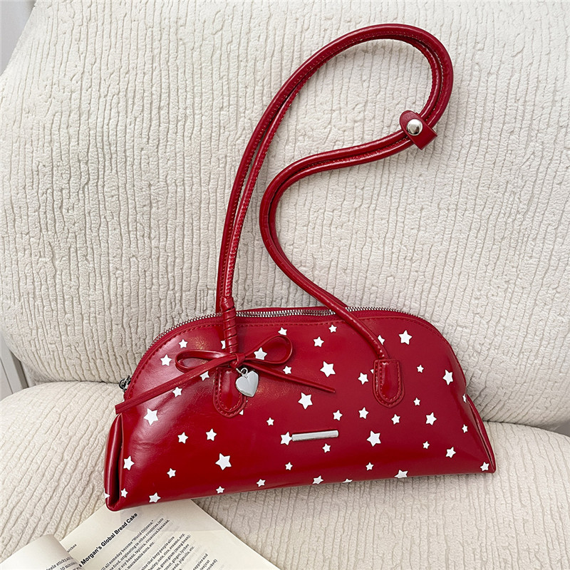 新しい PU スターズボウジッパースイートバッグ絶妙な質感の - Luxury Bags Affordable のレビューと価格
