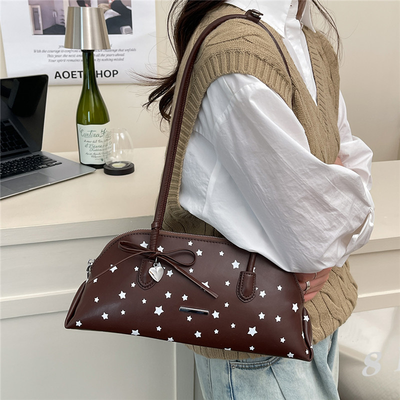 新しい PU スターズボウジッパースイートバッグ絶妙な質感の - Luxury Bags Affordable のレビューと価格