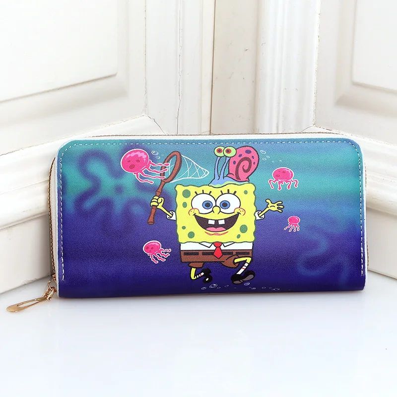 新しいスポンジボブスクエアパンツの女性用長財布、パトリック・ - Accordion Wallet Zip のレビューと価格