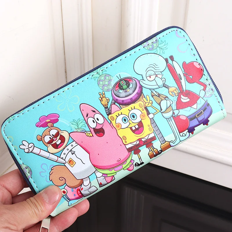 新しいスポンジボブスクエアパンツの女性用長財布、パトリック・ - Accordion Wallet Zip のレビューと価格