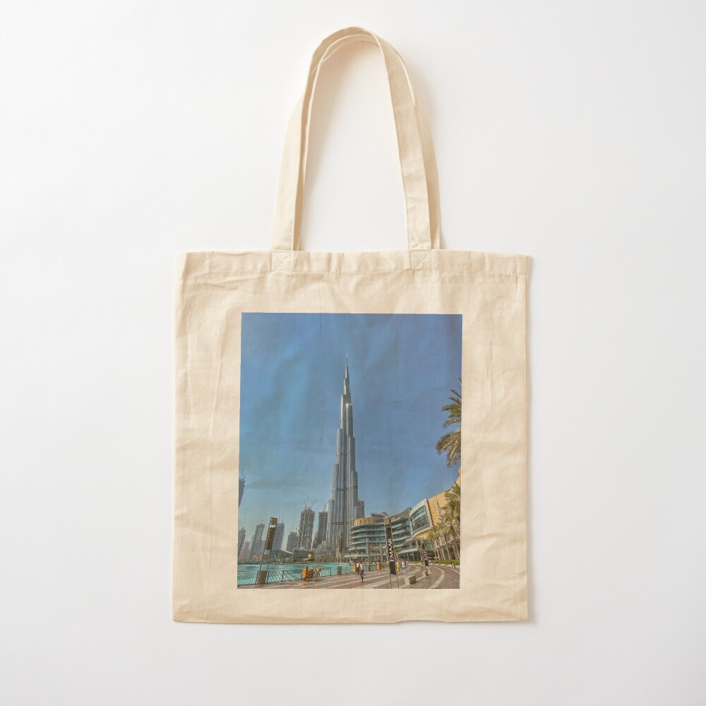 ドバイ、ブルジュ・ハリファの写真トートバッグバッグ高級女性用 - Luxury Bags Dubai のレビューと価格