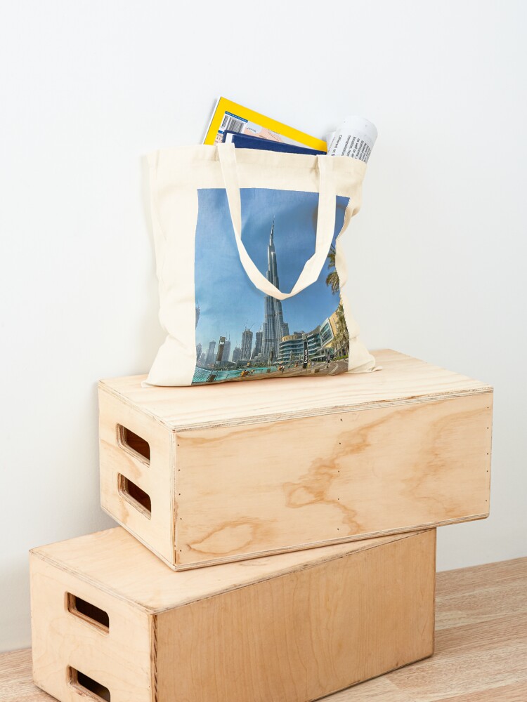 ドバイ、ブルジュ・ハリファの写真トートバッグバッグ高級女性用 - Luxury Bags Dubai のレビューと価格