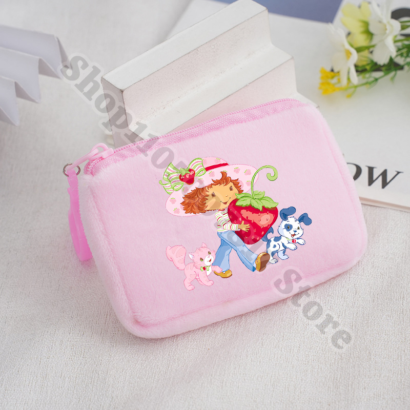 子供アニメぬいぐるみ小銭入れイチゴショートケーキ女の子かわい - Accordion Wallet Zip のレビューと価格