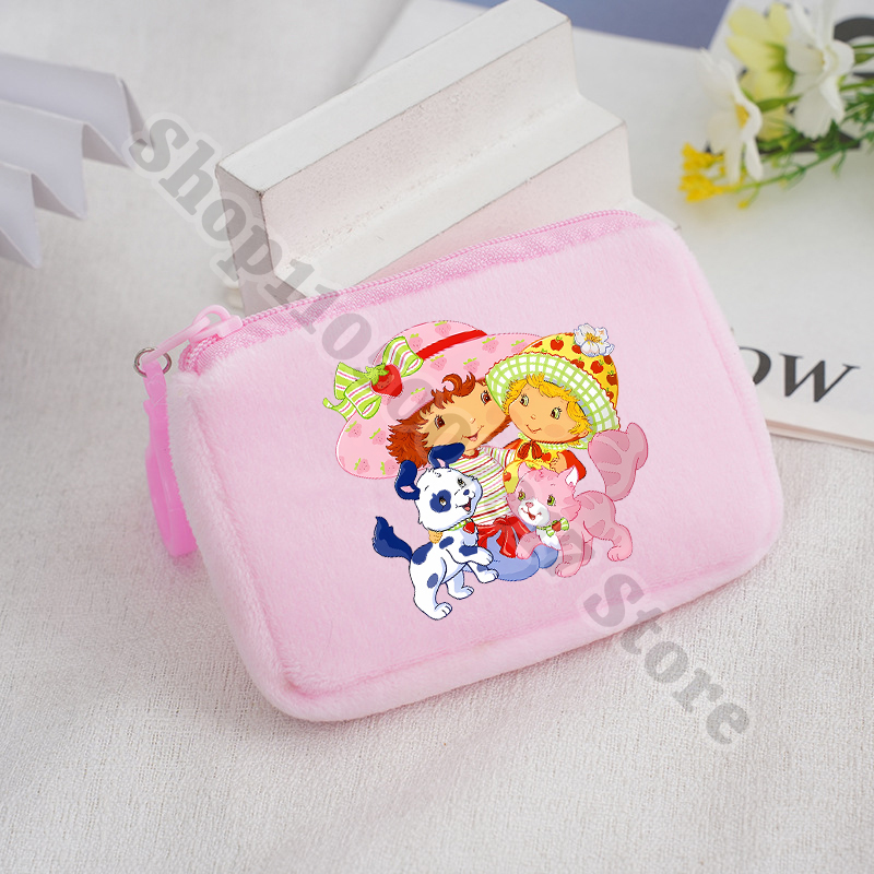 子供アニメぬいぐるみ小銭入れイチゴショートケーキ女の子かわい - Accordion Wallet Zip のレビューと価格