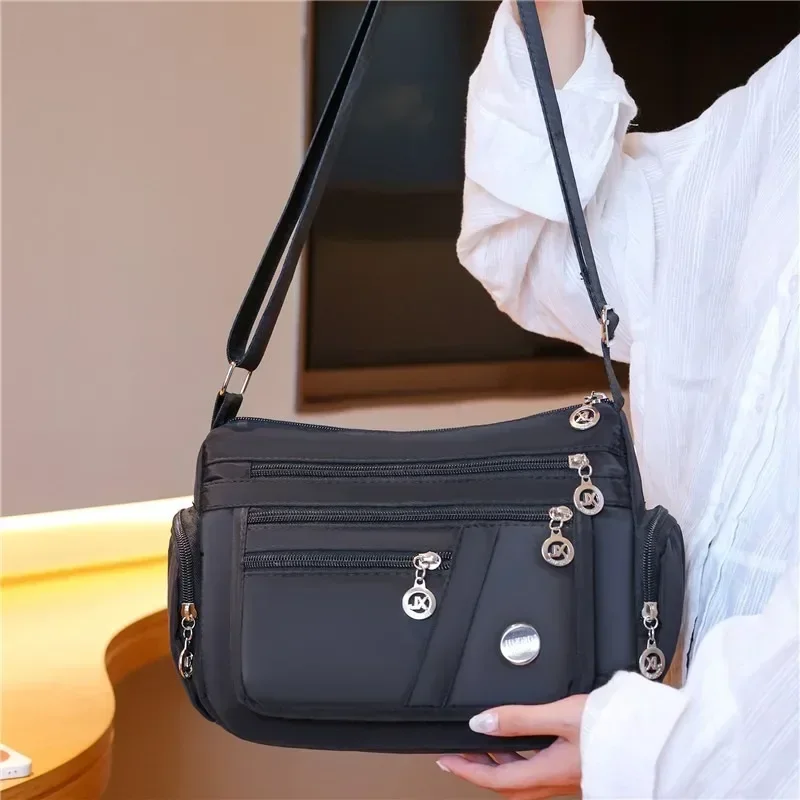 多機能マルチコンパートメントクロスボディバッグ新しい軽量レジ - Accordion Wallet Zip のレビューと価格