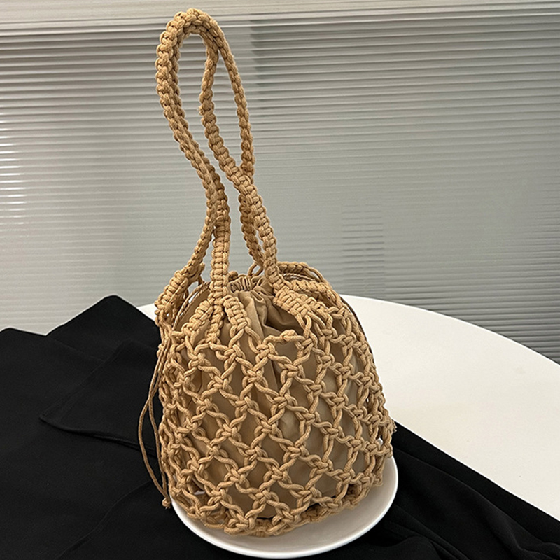 女性のための夏のビーチバッグ,ニット,バケット,ショルダース - Luxury Beach Bags Ysl のレビューと価格