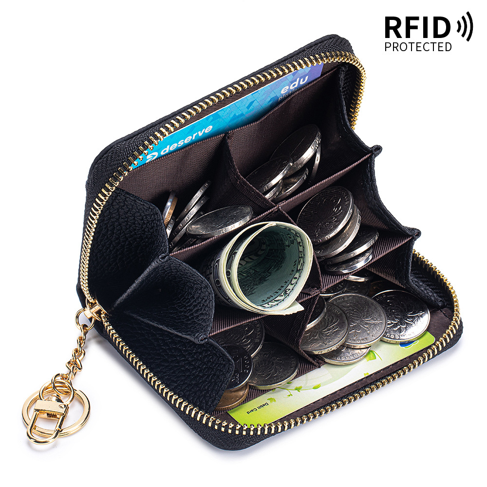 本革高級クレジットカードホルダーポータブル RFID ブロッ - Luxury Bags Made In China のレビューと価格