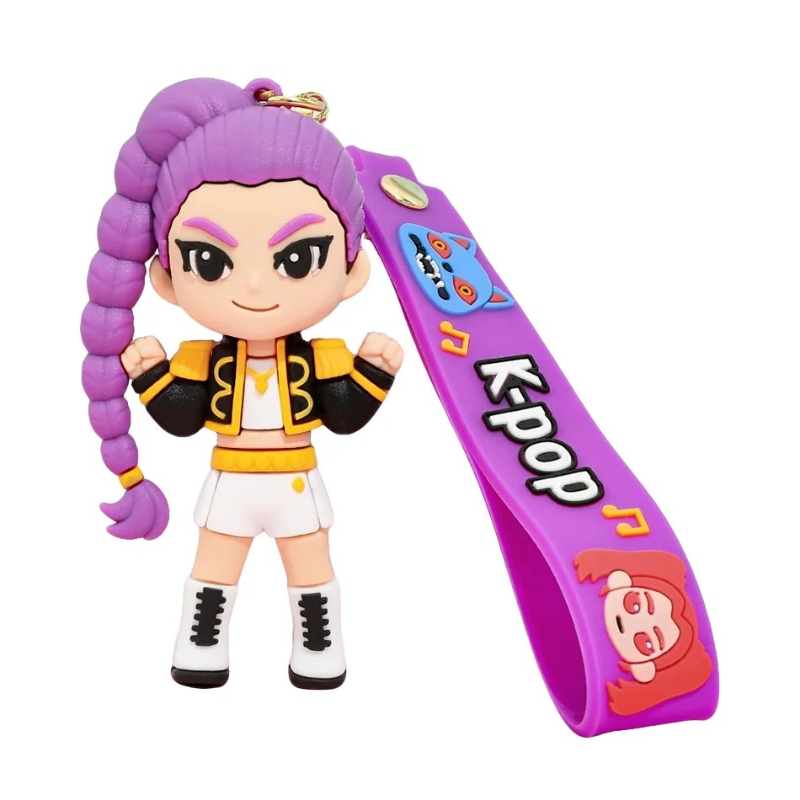 ホットなアニメキャラクターのかわいいキーホルダーペンダント、 - Accordion Wallet Zip のレビューと価格
