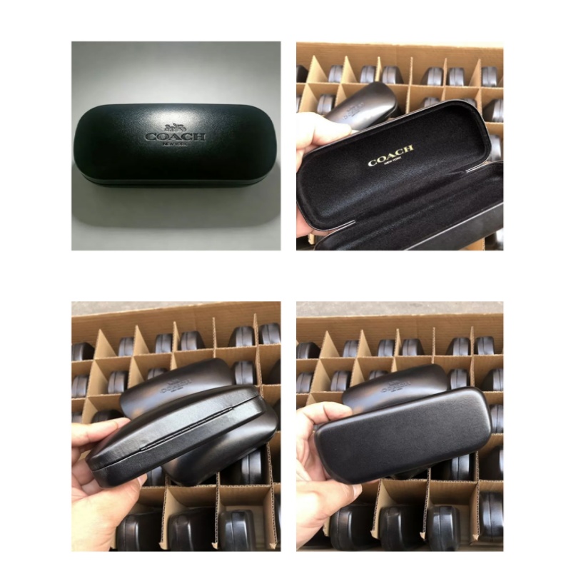 COACH ブラックハードメガネケース耐衝撃性耐圧ポータブル - Luxury Bags Coach のレビューと価格