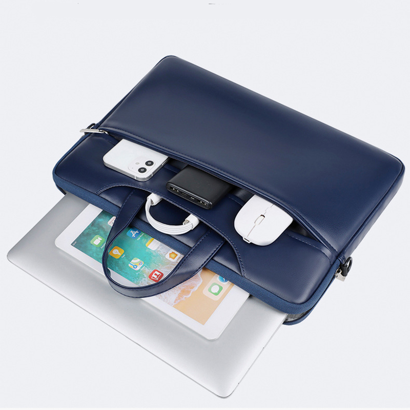 男性と女性のためのPUレザービジネスブリーフケース,大容量, - Luxury Bags That Fit Laptop のレビューと価格