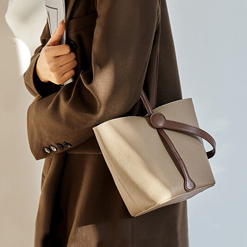 クラシックな女性用ウォーターバケットハンドバッグ、ファッショ - Luxury Bags Levels のレビューと価格