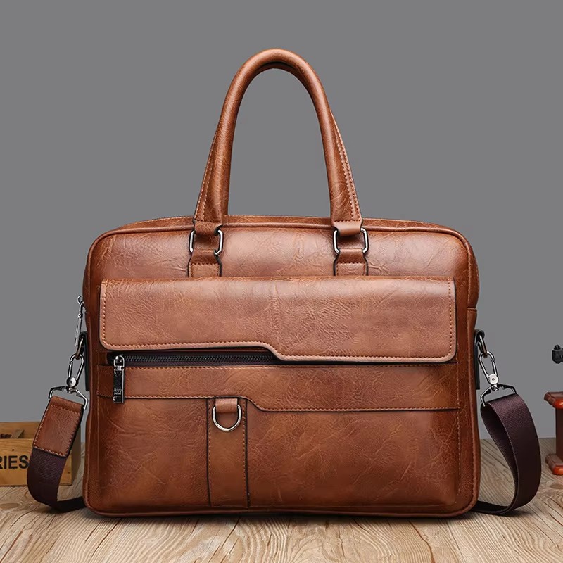 高級ブランドの男性ハンドバッグ革男ブリーフケースラップトップ - Luxury Bags That Fit Laptop のレビューと価格