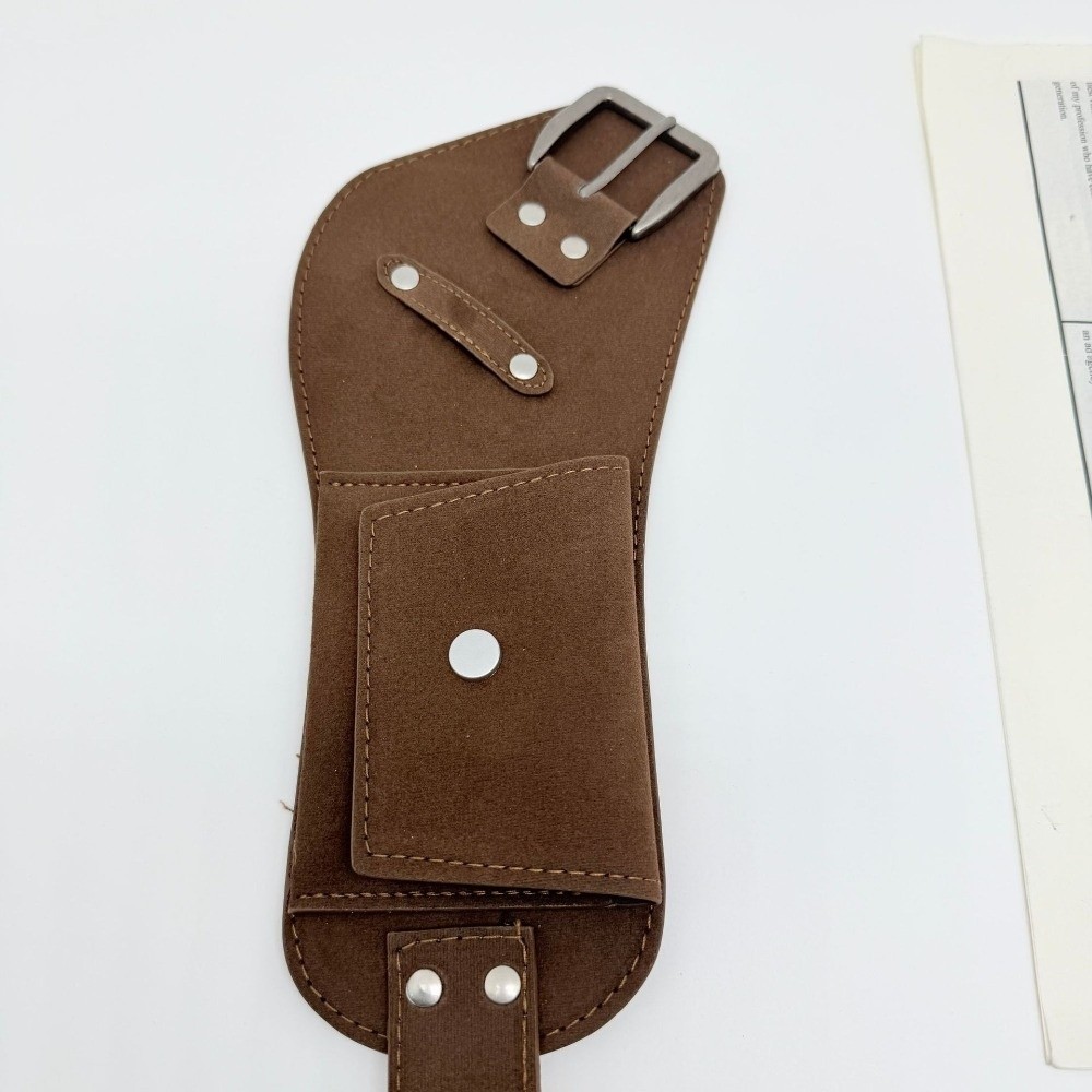 ヴィンテージPUピンバックルウエストバンドワイド合金メイラー - Belt Bag Leather Wide のレビューと価格