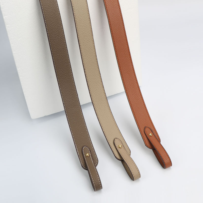 牛革バッグストラップ H バッグ女性ハンドバッグハンドルワイ - Belt Bag Leather Wide のレビューと価格