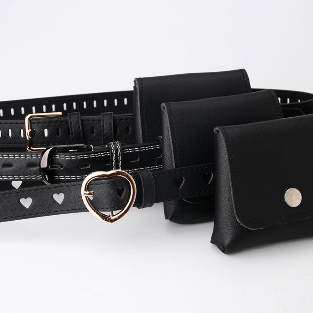 ギフト PUレザー レディース ウエストバッグ 調節可能なス - Belt Bag Leather Wide のレビューと価格